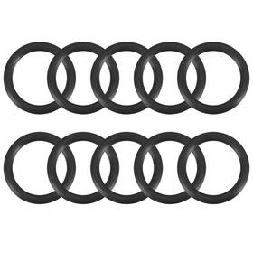 Uxcell A18071800ux0196 Nitrile Rubber O-rings 16mm Od 12mm Id 2mm X Black