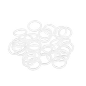 A18111400ux0131 Uxcell Silicone O-ring 14mm Od 10mm Id 2mm Width Vmq 10mmx14mmx2mm White