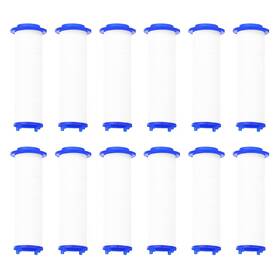 A24032000ux0548 Uxcell 12 Pcs Shower Head Filter 2.8 Inch Pp Cotton White