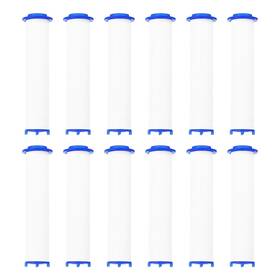 A24032000ux0553 Uxcell 12 Pcs Shower Head Filter 3.7 Inch Pp Cotton White