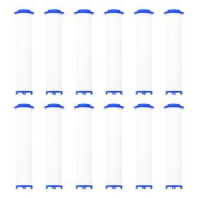 A24032000ux0554 Uxcell 12 Pcs Shower Head Filter 3.9 Inch Pp Cotton White