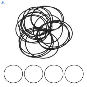 A25071600ux0968 Uxcell 25pcs As-037 O-rings Nitrile Rubber 2-1/2 Inch Id 2-5/8 Od 1/16 Width