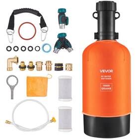 Prs-308rsgl Vevor Rv Water Softener Portable 16000 Grain With Filter For Rvs