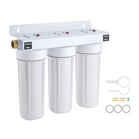 Prs101-bssl Vevor Rv Water Filter System 5 Micron Filtration With 3 Cartridges For Camper