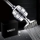 Vneed1 Vneed Showerhead Filters Shower With Replaceable Cartridges 661083684732