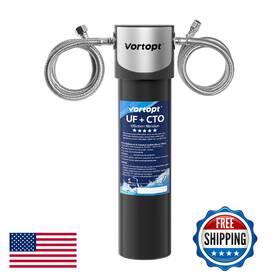 B0f7pk1g8w Vortopt Q5-uf-m Under Sink Water Filter System Reduces Chlorine Lead Bad Taste O