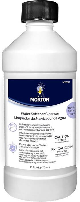 Water Channel Partners 445035277202 Morton Mwsc Universal Softener Cleanser Off-white 16 Fl Oz