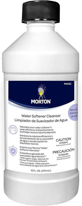 Water Channel Partners 744110572810 Morton Mwsc Universal Softener Cleanser Off-white 16 Fl Oz