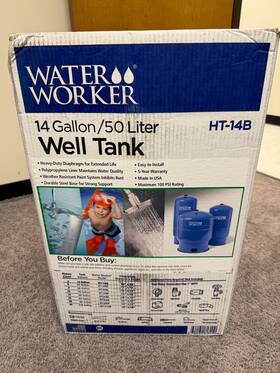 Ht-14b Water Worker The 14-gallon Vertical Pre-charged Well Tank