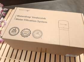 Waterdrop 10uaw-uf Under Sink Water Filtration System Wd-10uaw-uf White New