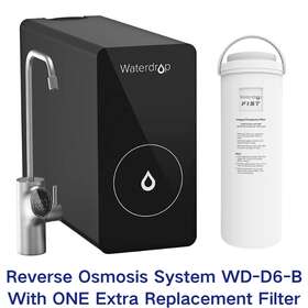 Wd-d6-b-rf Waterdrop Refurbished D6 Reverse Osmosis System With Wd- D6rf 2 Filters Year