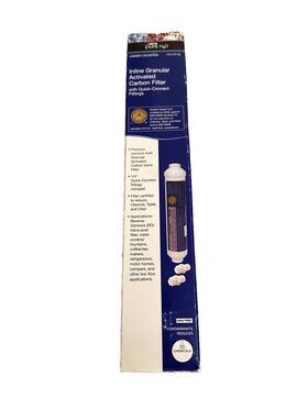 88005227 Watts Pure H2o Inline Granular Activated Carbon Filter With Fittings