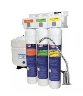 Mo88005233 Watts Sleek Under Sink Reverse Osmosis Water Filtration System 3 Gallon Storage Tank