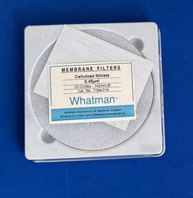 7184-014 Whatman Cellulose Nitrate Membrane Filters 25 Circles/pk