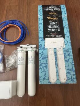 Wsc100yw Whirlpool Undersink Water Filtration System Ii Filter Open Box
