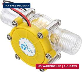 Wonofa 750225897939 Water Flow Turbine Generator - Hydroelectric Micro Hydro 1/2 Inch Portable