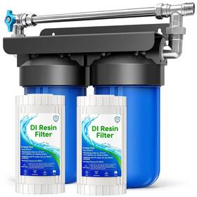 Xs-cwwf-dicw-10-4.5-blue Xinshuo Spotless Water System For Car Wash With Bypass Switch Deionized