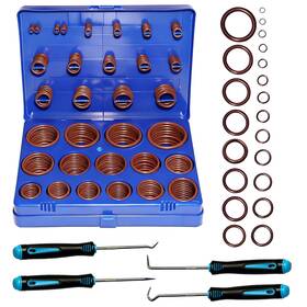 Ytfsa 30svok-396 396 Pcs Sae Fkm Viton O Ring Assortment Kit 30 Sizes O-ring Blue