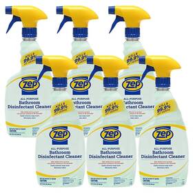 R53406 Zep Home Pro All-purpose Bathroom Disinfectant 32 Fl Oz Pack Of 6 Clear