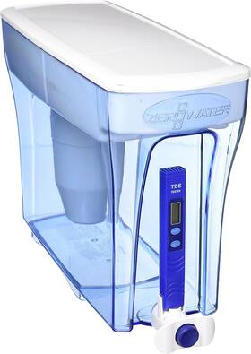 Kc54962 Zerowater 30 Cup Ready-pour 5-stage Water Filter Dispenser Nsf Certified To