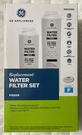 Ge Replacement Water Filter Set Fqsvn GXSL55R GXSV65R GNSV70R Fqslf Fqsvf Sealed. Fixed Price $34.49.