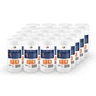 20-PACK Of Aquaboon Sediment Water Filter Whole House Big Blue Micron 10"X4.5". Fixed Price $147.79.