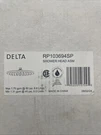 Delta Modern 1.75 Gpm Single Function Round Rain Shower Head RP103694SP. Fixed Price $151.99.