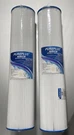 Two Pureplus Filters #PPL20BB 20" X 4.5" Sediment Pleated Water. Fixed Price $28.99.