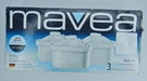 Mavea Water Filtration Pitcher, 3 Pack, White Filters (tattered Box). Fixed Price $15.99.