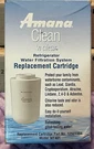 Amana Clean Clear Refrigerator Replacement Filter WF401 - New. Fixed Price $19.99.