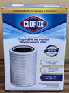 Clorox Air Purifier Single 12010 Hepa Replacement Filter For 11010 & 11011 Nib. Fixed Price $54.99.