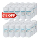 40 Pack 1/5/10 Micron 10" X 4.5" String Wound Sediment Water Filter For Big Blue. Fixed Price $42.97.