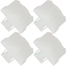 WR2X9144 Retainer Bar End Cap Pack For Hotpoint Refrigerator Rail Clips Kit. Fixed Price $16.99.