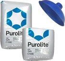 Purolite C100E 1.5CUFT Water Softener Resin With Funnel - 48K Capacity. Fixed Price $474.99.