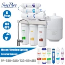 Simpure 6 Stage 100GPD Reverse Osmosis Ro System Alkaline Drinking Water Filter. Fixed Price $139.99.