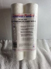 American Plumber W5P Micron Spun Polypropylene-fiber Sediment Cartridge 2 Pack. Fixed Price $14.99.