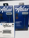 Mens Razor Kit 5 Blade Refills Shaving Set Handles + 12 Cartridges New Atlas. Fixed Price $18.99.