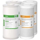 1-4 Pack 10X4.5" Micron Sediment Gac Carbon Block Cto Water Filter Whole House. Fixed Price $23.84.