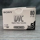Sony DVM80PRL Premium Digital Video Cassette 5 Pack - New In Mostly Sealed Box. Fixed Price $29.99.