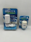 Brita FF-100 Faucet Filtration System White Model W/filter & Indicator Lot 2. Fixed Price $20.00.