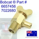 For Bobcat Crankcase Drain Cock Bleeder Valve Tap 7022680 E27Z L23 L28 B100 B200. Fixed Price $32.10.