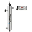 Viqua VH410M Uv System With Sensor 18 Gpm 3/4" And 1" Npt. Fixed Price $1389.75.