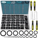 Keze 32 Size 1380 Pcs Metric Rubber Rings Assortment Kit Id 3MM-50MM, Black. Fixed Price $25.93.