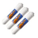 Omnipure K2533-BB Inline Gac 10" X 2" Postfilter 1/4"FEMALE Port 3-PACK. Fixed Price $44.99.
