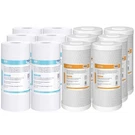 10"X4.5" Big Blue Sediment Carbon Block Water Filter Whole House Cartridges Set. Fixed Price $114.99.