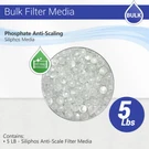 Slowly Dissolving Polyphosphate Beads Filter Media 5-POUND Bag Lbs. Fixed Price $108.00.