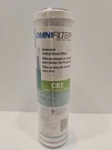 Omnifilter CB1 Series Water Cartridge Undersink Carbon Block. Fixed Price $15.99.