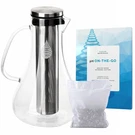 Invigorated Water Ph Replenish Glass Alkaline Pitcher - 60 Oz + 2 Refills. Fixed Price $99.00.