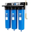Hqua WF3-01 3-STAGE Whole House Water Filtration System, Reduces Heavy Metals (l. Fixed Price $349.99.