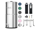 Purewell 3-STAGE 0.01 Ultra-filtration Gravity Water Filter System, Nsf/ansi. Fixed Price $99.99.